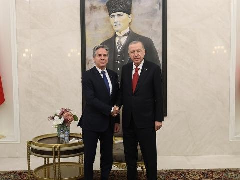 Blinken Ankarada Ərdoğanla görüşdü