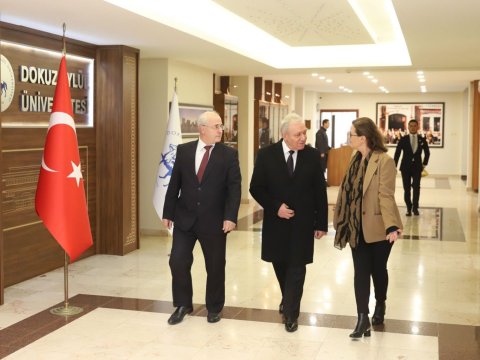 GDU-nun rektoru Türkiyədə səfərdədir - FOTO