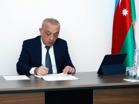 Zaur Mikayılov Qaxda vətəndaşları qəbul edib