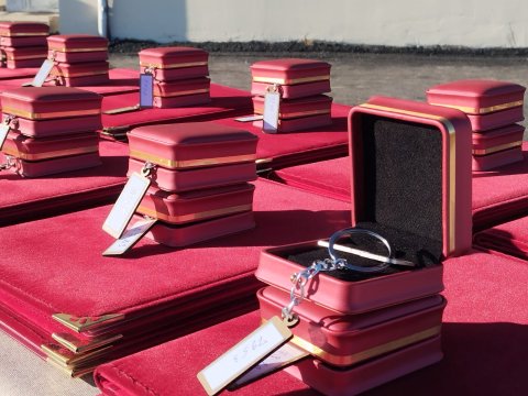 Ballıca kəndinin sakinlərinə evlərinin açarları təqdim olundu - FOTO 