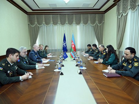 Azərbaycan-NATO hərbi əməkdaşlığı müzakirə edilib