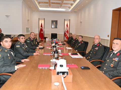 Kənan Seyidov Türkiyədə ordu generalı ilə görüşüb - FOTO