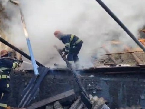 Qubada partlayış - Yanğın olub