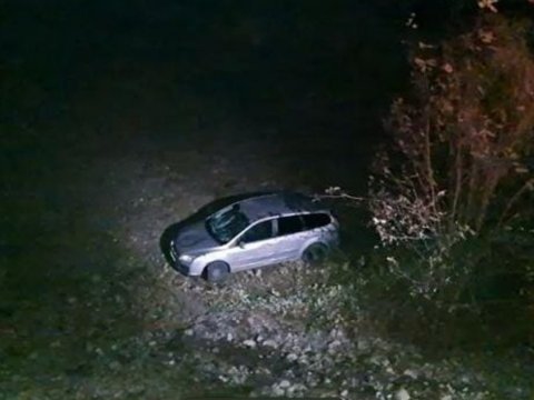 Ağır qəzada ölən şəxs iş adamı imiş - Hadisə yerindən GÖRÜNTÜLƏR