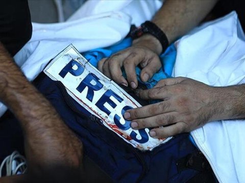 Qəzzada həlak olan jurnalistlərin sayı AÇIQLANDI