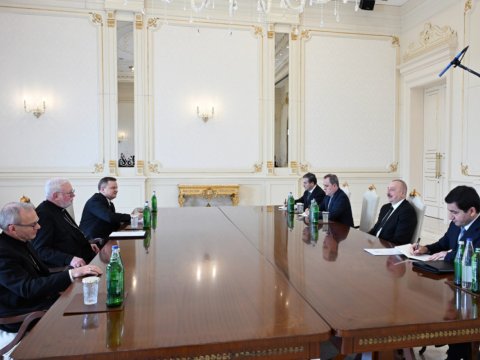 Prezident Riçard Qallageri&nbsp;qəbul edib