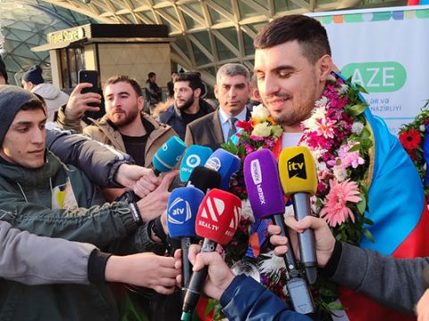 &ldquo;Qazandığım medalı atama həsr edirəm&rdquo;