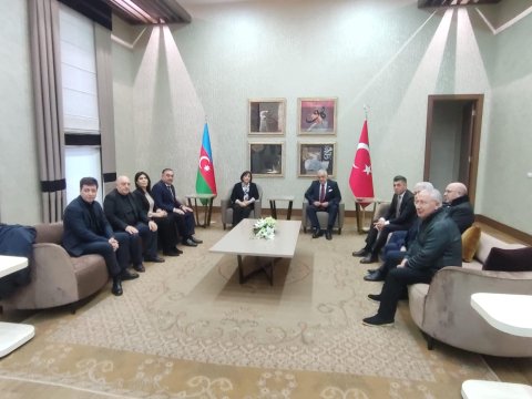 Sahibə Qafarova Türkiyədə səfərdədir - FOTO