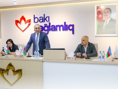 Məsud Aşina Bakı Sağlamlıq Mərkəzində - FOTO