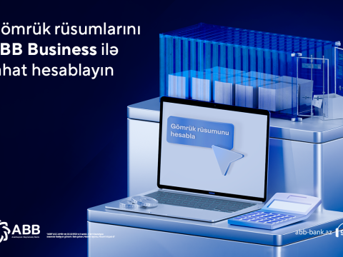 Gömrük xərclərini ABB-nin İnternet Bankçılıq platformasında hesabla!