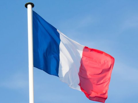 Fransa Suriyada bayraq qaldırdı - VİDEO