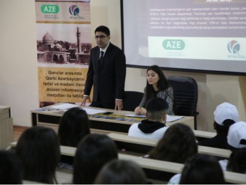 “Qərbi Azərbaycanın tarixi və mədəni irsi” müzakirə olunub