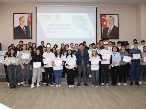 Gənclər və İdman Nazirliyinin dəstəyi ilə Qəbələdə tədbir keçirilib