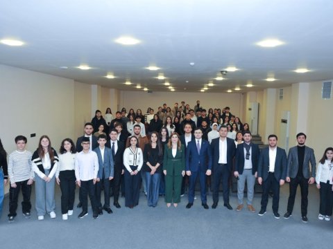 BMU-da iş adamları ilə tələbələrin görüşü keçirilib -&nbsp;FOTOLAR