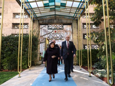 Azərbaycan və Türkiyə spikerləri GÖRÜŞDÜ&nbsp;