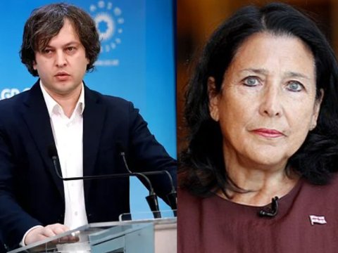 "Zurabişvili kreslosundan yapışıb"