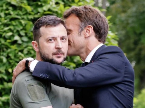 Ukraynaya xarici qoşunlar&nbsp;yerləşdiriləcək? - Zelenski Makronla razılaşıb