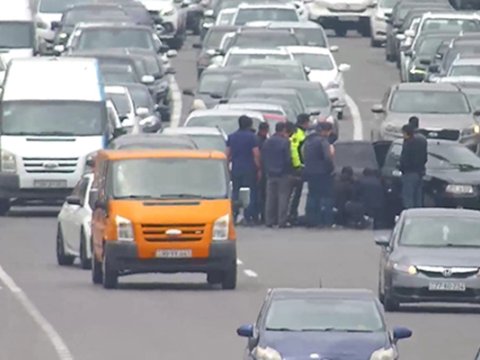 Bakıda məşhur restoranın qarşısında qəza - ÖLƏN VAR