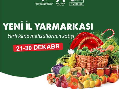 &ldquo;Kənddən Şəhərə&rdquo; yarmarkası fəaliyyətə başladı