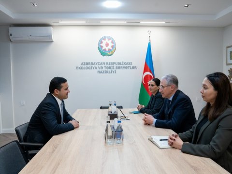 Nazirlikdə &ldquo;Yüksəliş&rdquo; müsabiqəsinin qalibi ilə görüş