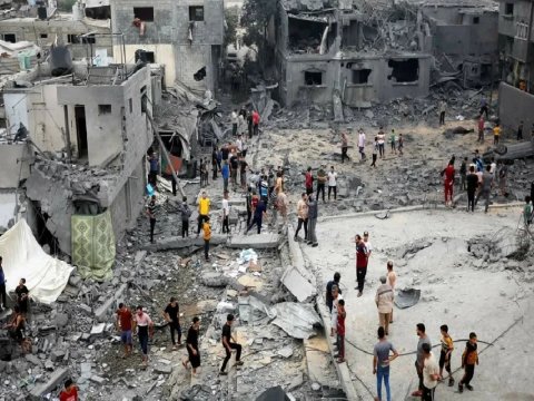 İsrail&nbsp;Qəzzanı yenə vurdu -&nbsp;ÖLƏNLƏR VAR