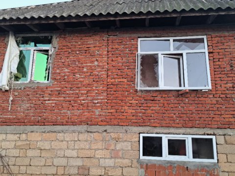 Masallıda evdə partlayış: xəsarət alan var - FOTO