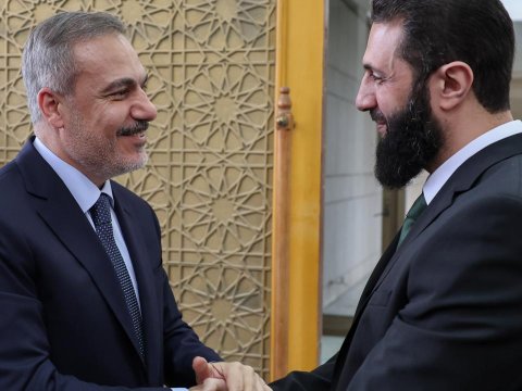 Fidan Suriyanın yeni lideri ilə bir arada - Hansı mesajlar verildi?