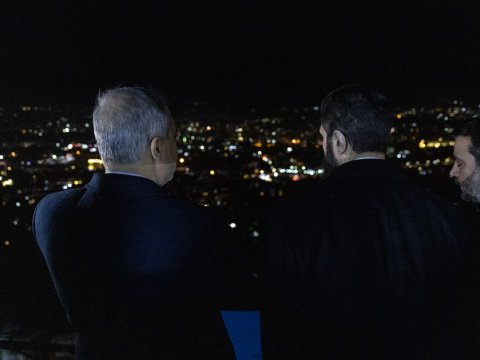 Birgə çay içib Dəməşqi seyr etdilər - VİDEO+FOTO