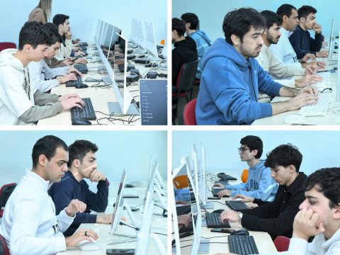 BMU-da kibertəhlükəsizlik üzrə yarış - FOTO