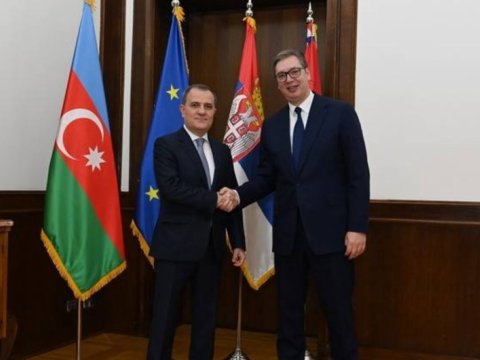 Serbiya&nbsp;Prezidenti&nbsp;Ceyhun Bayramovu qəbul edib&nbsp;