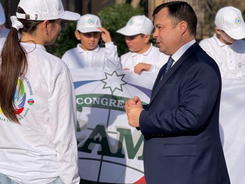 Moldova səfiri düşərgə iştirakçıları ilə görüşüb!