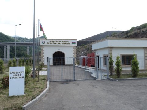 Şuşa şəhərinin su təchizatında görülən işlər - VİDEO