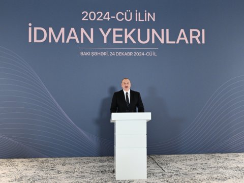 Prezident idmançılarla görüşdü - FOTO