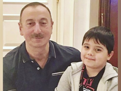 Nəvələri İlham Əliyevi belə təbrik etdi