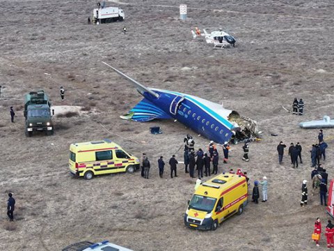 Təyyarə qəzasından sağ çıxan 10 nəfər Rusiya vətəndaşıdır