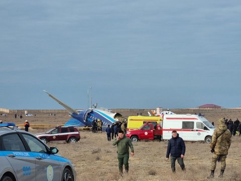 Təyyarə qəzasında yaralanan Gəncə sakininin FOTOSU