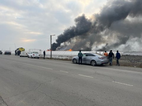 İmişlidə istixanada yanğın - ÖLƏN VAR&nbsp;