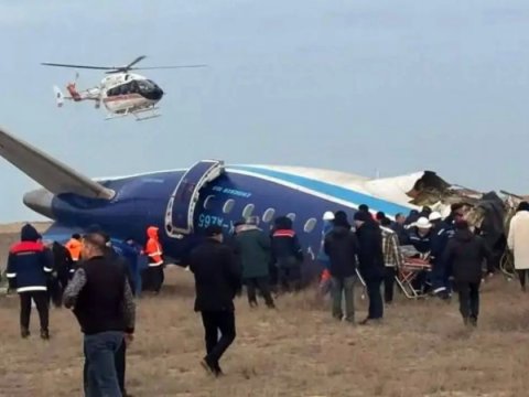 Qəzaya uğrayan təyyarənin "qara qutu"su TAPILDI