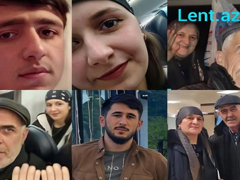 Qəzaya uğrayan təyyarədə olan Zaqatala sakinləri - FOTOLAR