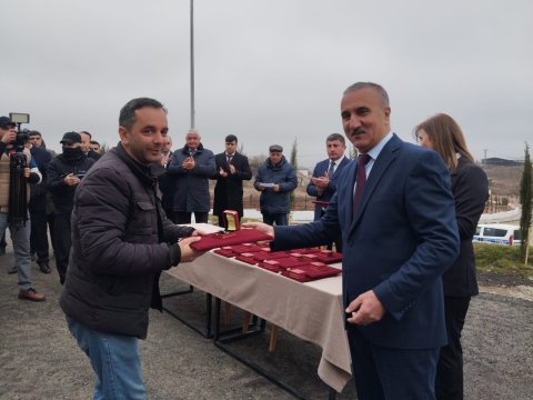 Köç karvanı Xocalının Ballıca kəndinə çatıb - FOTOLAR