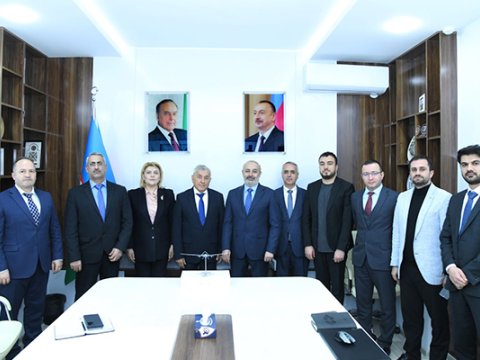 &ldquo;Bayraktar Teknoloji Azərbaycan&rdquo;ın rəhbər heyəti BMU-da&nbsp;- Fotolar