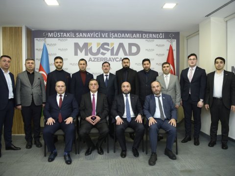 QİAD İdarə Heyəti MÜSİAD Azərbaycan dərnək mərkəzini ziyarət edib