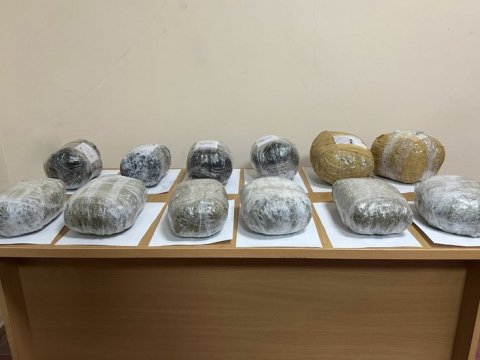 Azərbaycana 20 kiloqram narkotikin keçirilməsinin qarşısı alındı