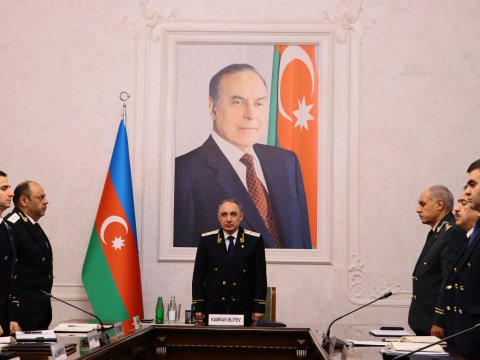 Baş Prokurorluqda qəzada həlak olan şəxslərin xatirəsi anıldı