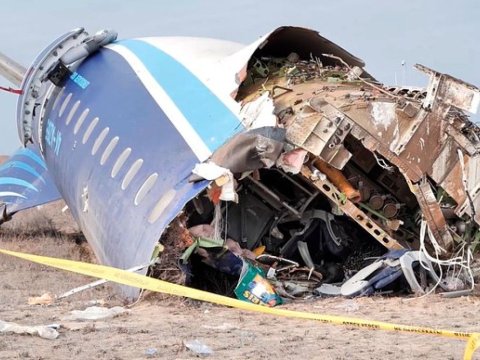 Təyyarə qəzası ilə bağlı Rusiyada cinayət işi açıldı