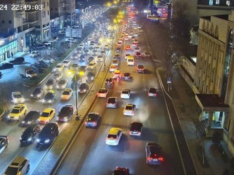 Bakıda axşam TIXACI