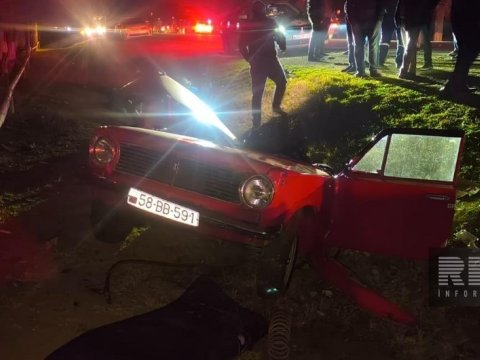 Goranboyda ağır qəza - 6 nəfər YARALANDI