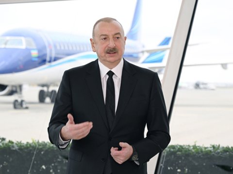 Dövlət başçısı təyyarə qəzası ilə bağlı bəzi&nbsp;faktları açıqladı