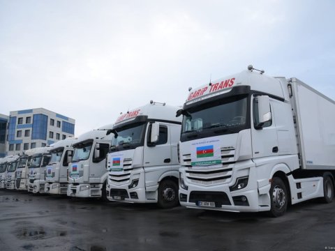 Azərbaycan Suriyaya humanitar yardım GÖNDƏRDİ