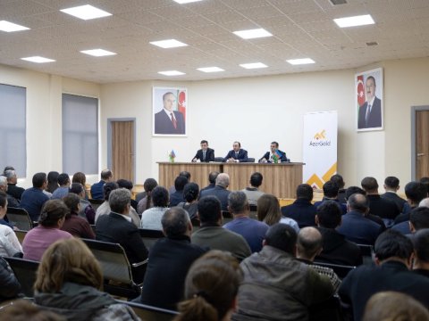 &ldquo;AzerGold&rdquo; Daşkəsəndə vətəndaşlarla&nbsp;görüş təşkil edib